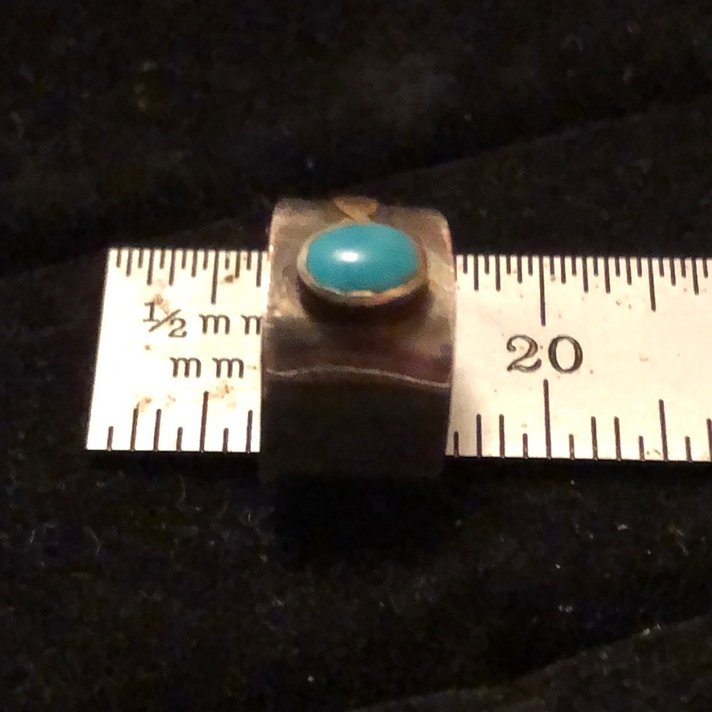 Sterling Silver/Turquoise and Brass NA Ear Cuff